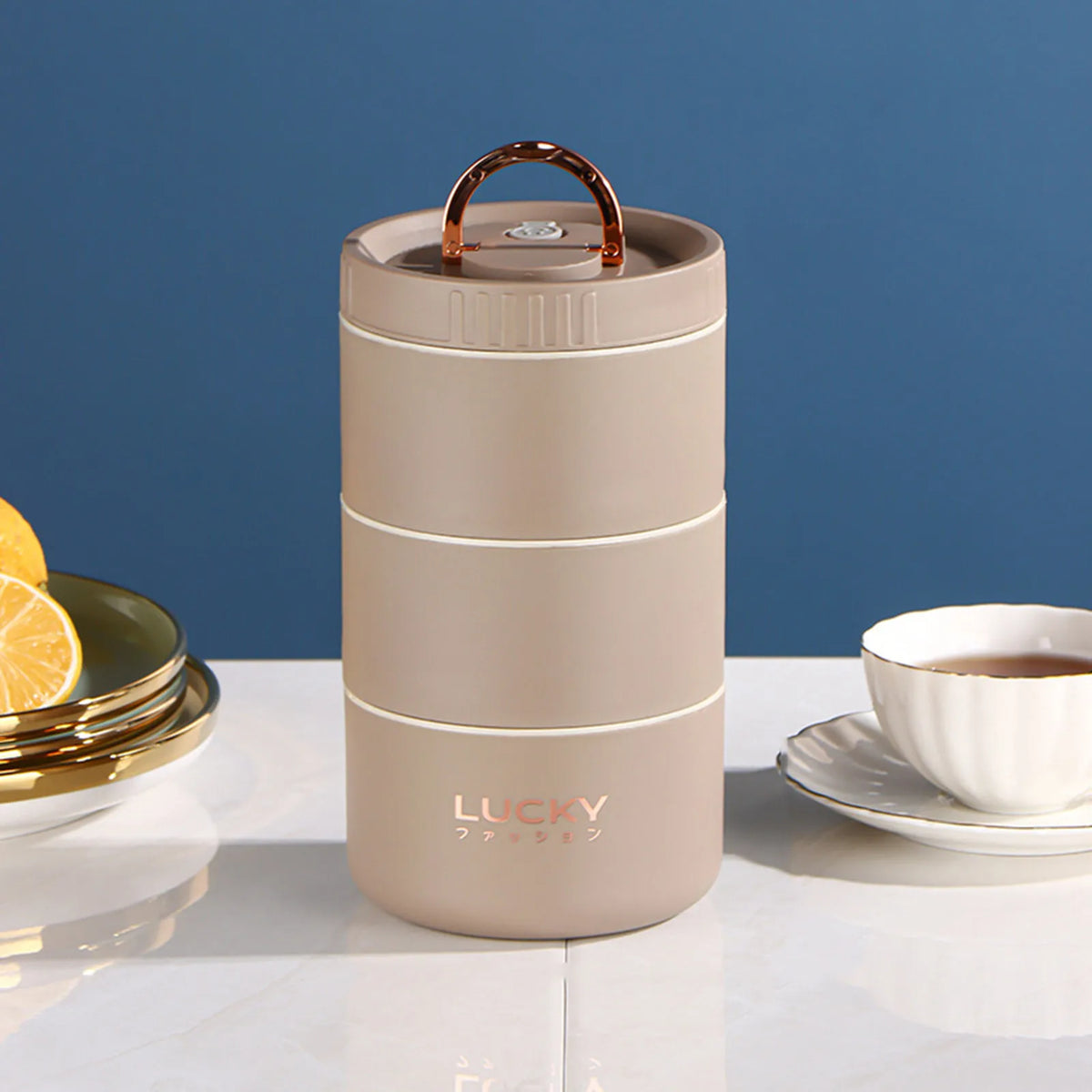 Stackable Insulated Stainless Steel Bento Lunch Box