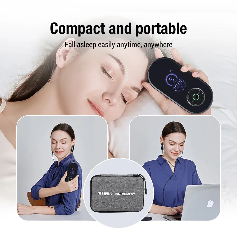 CES Ear Clip Sleep Aid Device – 3 Modes 9 Levels | Hailicare