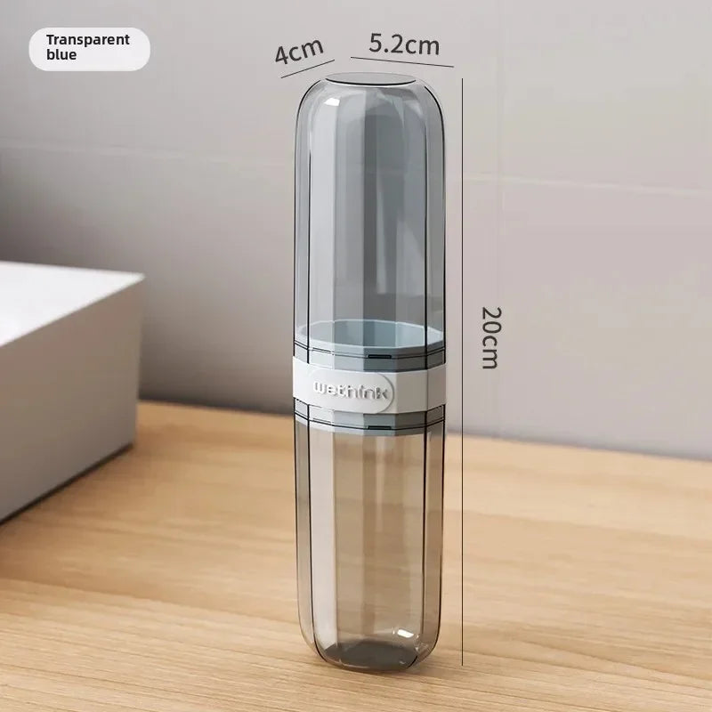Travel Oral Care Kit – Portable Toothbrush & Mouthwash Cup