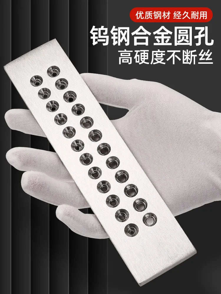 Tungsten Steel Wire Drawing Board – Semi-Circular & Square