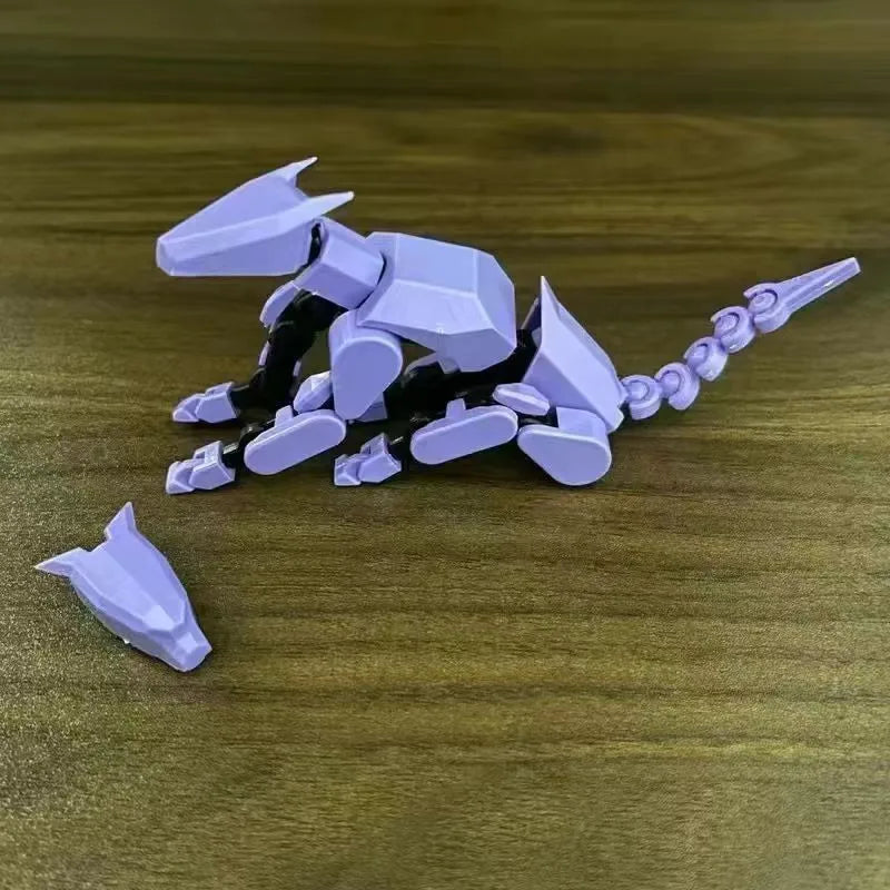 3D Printed Poseable Robot Mannequin Figure Toy | Multi-Joint