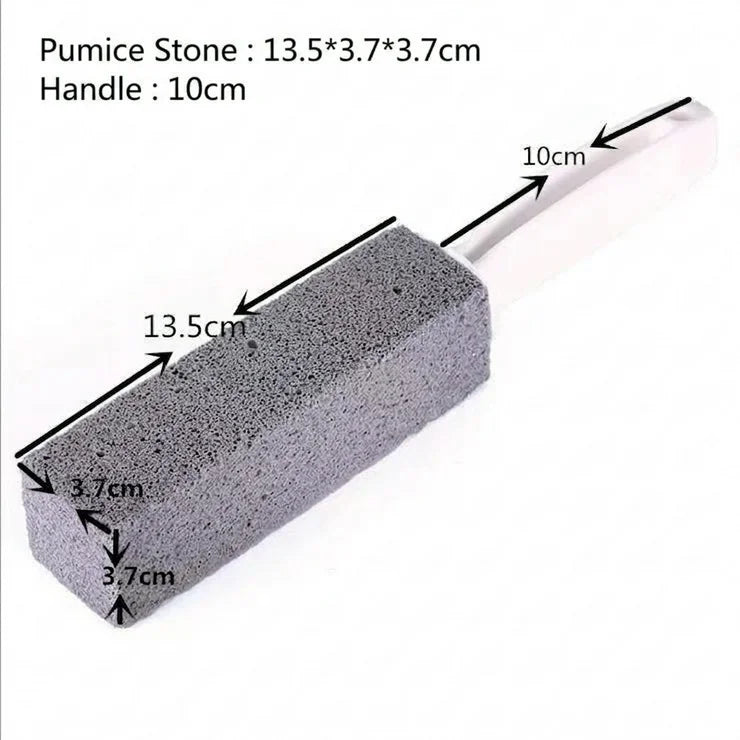 Pumice Stone Toilet Cleaner Stick with Handle | Limescale Remover