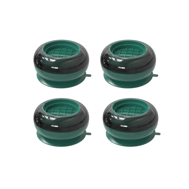 4-Pack Anti-Vibration Washing Machine Rubber Foot Pads