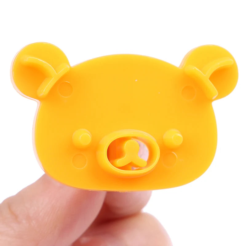 3-Piece Bear Sandwich Mold & Cookie Cutter Baking Set