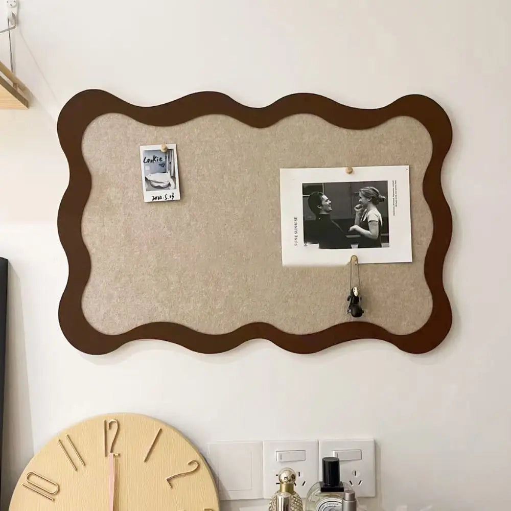 Self-Adhesive Felt Board Wall Sticker 60x40cm – No-Drill Display