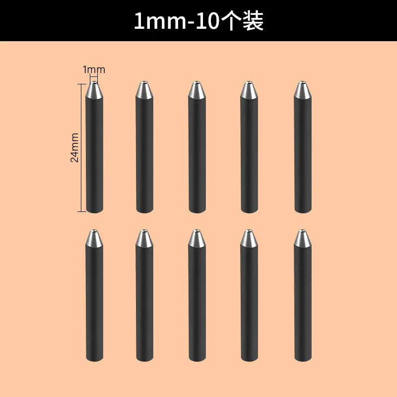 Steel Leather Hole Punch Set 1–25mm Sharp Cylindrical Punches