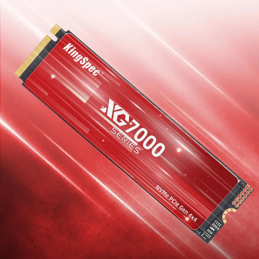 KingSpec M.2 PCIe 4.0 NVMe SSD 512GB–4TB | 7400MB/s
