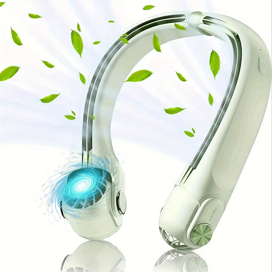 Portable Bladeless Neck Fan USB Rechargeable 3-Speed | VIBE