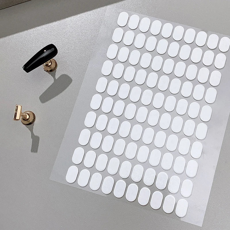 200pcs Double Sided Nail Adhesive Tape for Display Stands