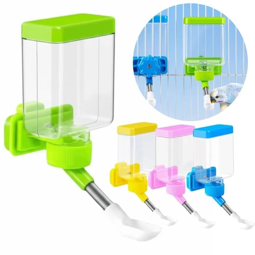 Hanging Bird Cage Water Dispenser – Leak-Proof Auto Feeder