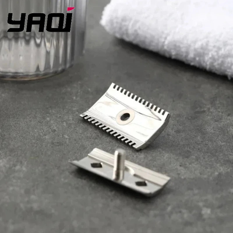 YAQI Harlequin 316 Stainless Steel Safety Razor Head 0.90mm