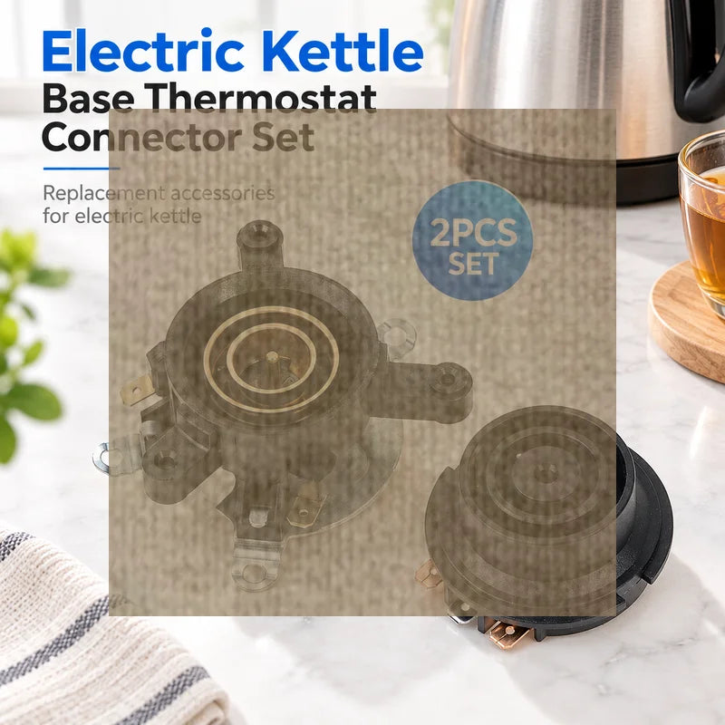 2-Pack Electric Kettle Thermostat Base Connector Replacement
