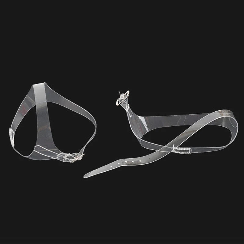 Transparent Heel Straps for Women – Secure Buckle, 1 Pair