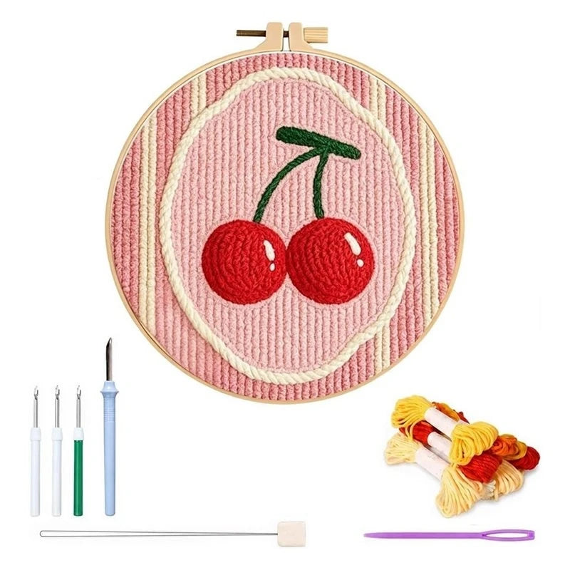 Punch Needle Kit for Adults & Beginners – Cherry DIY Craft