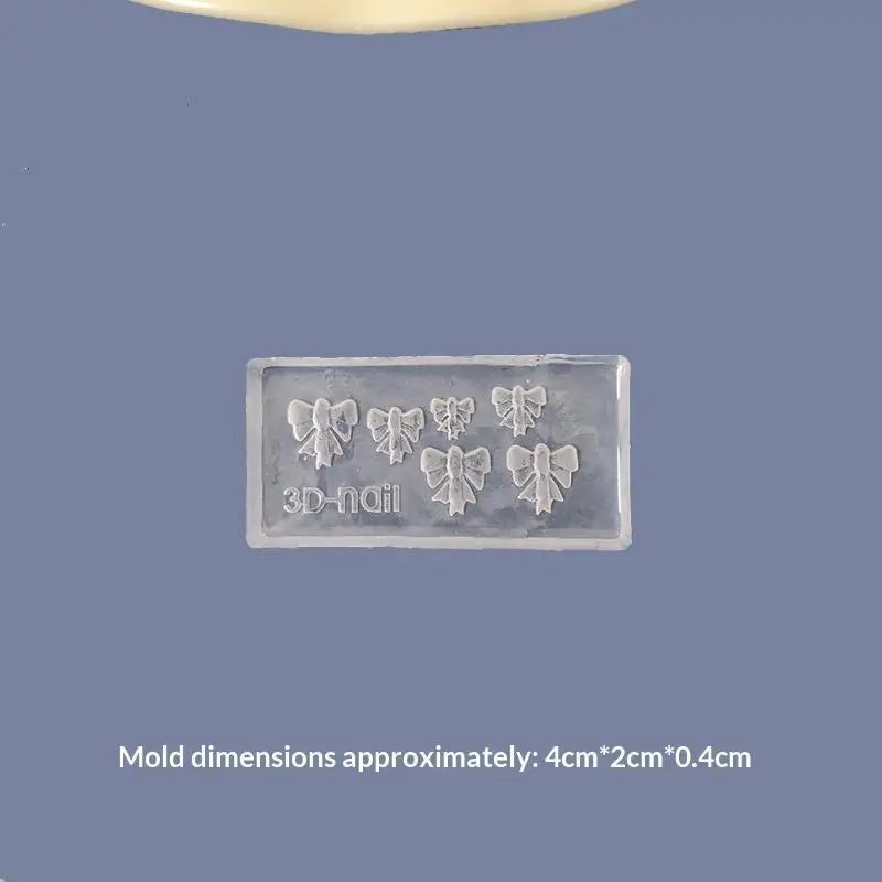 3D Silicone Nail Mold Template – DIY Nail Art Carving Tool