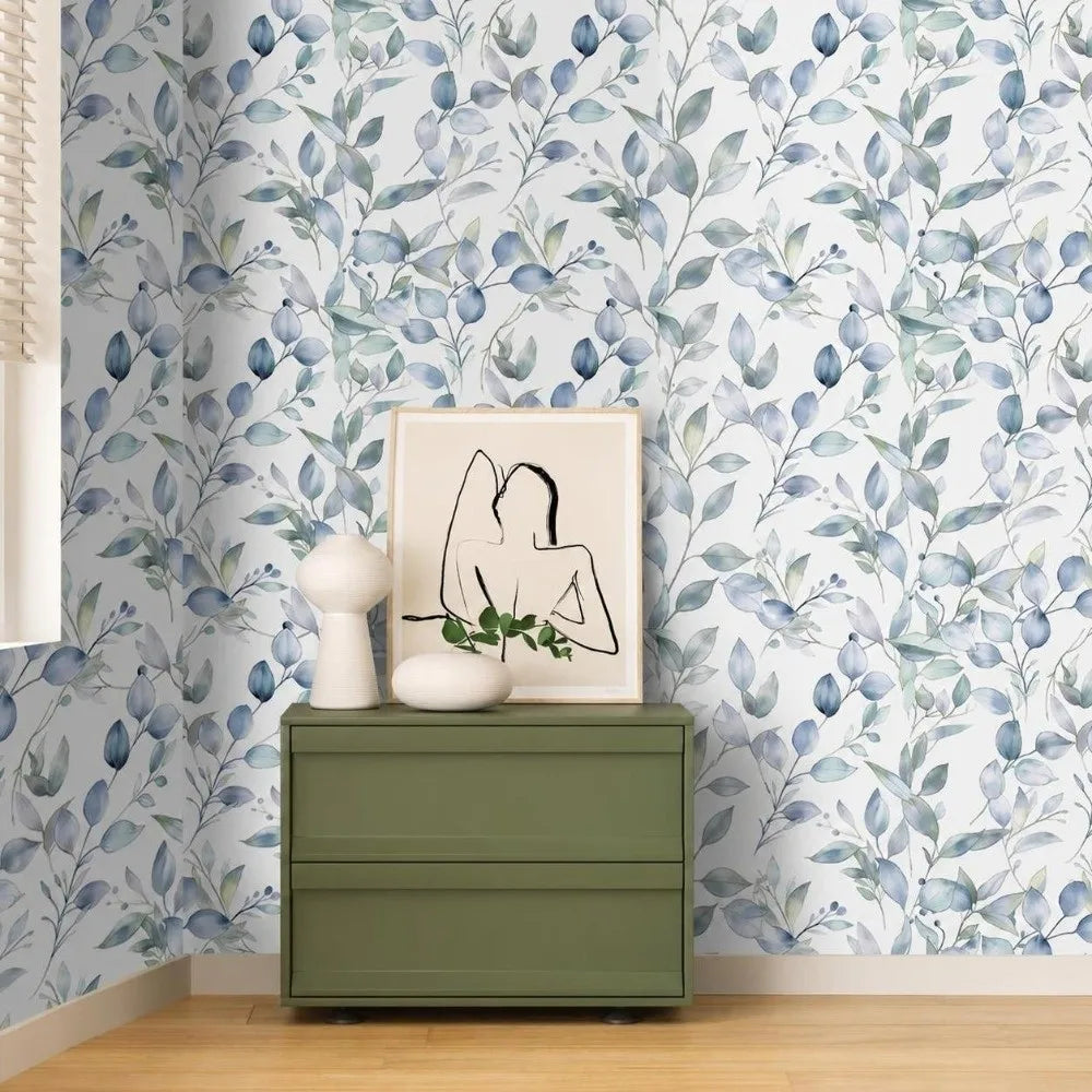 French Floral Peel & Stick Wallpaper – Removable PVC Sticker