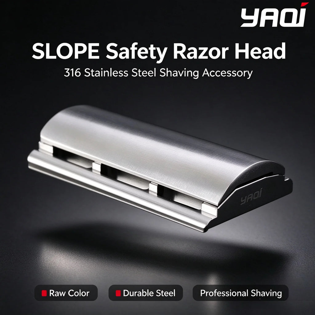 Yaqi SLOPE 316 Stainless Steel Safety Razor Head SRH051