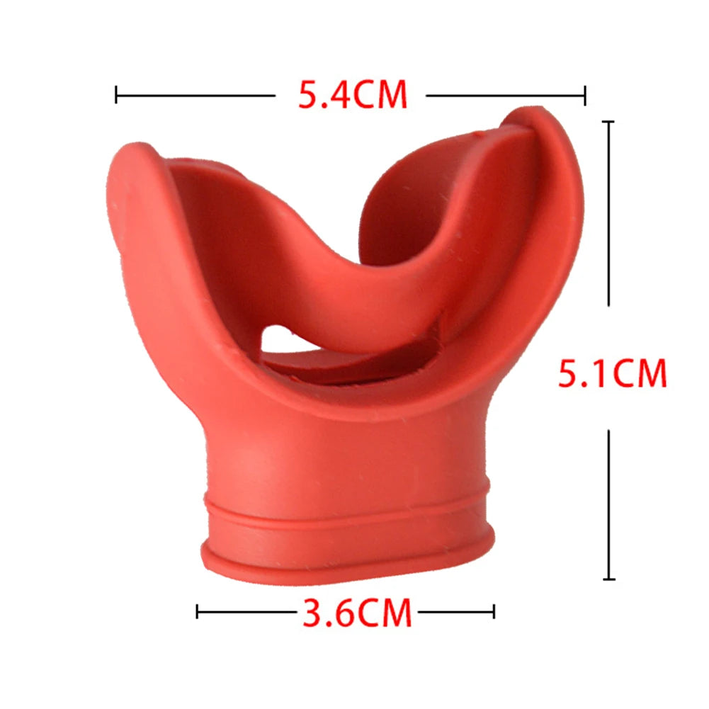 Silicone Scuba Diving Mouthpiece – Universal Snorkel Replacement