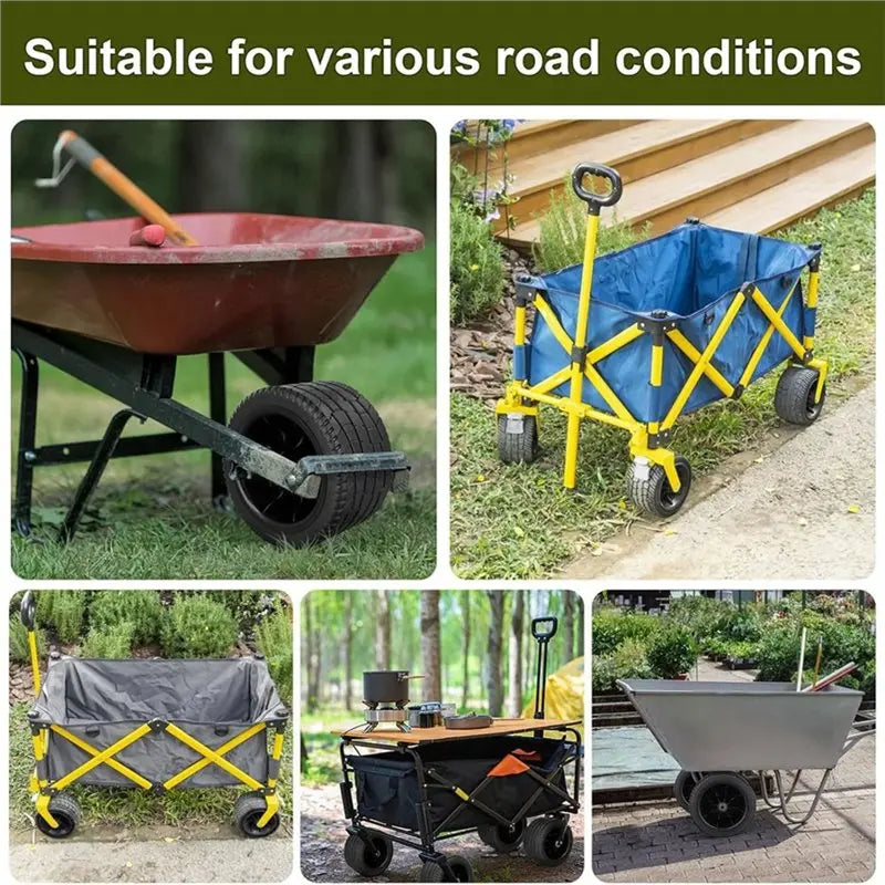 Wagon Cart Replacement Wheel – Beach & Garden Outdoor Use