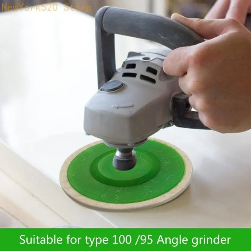 6-Pack Wool Felt Polishing Wheel Discs for Angle Grinder