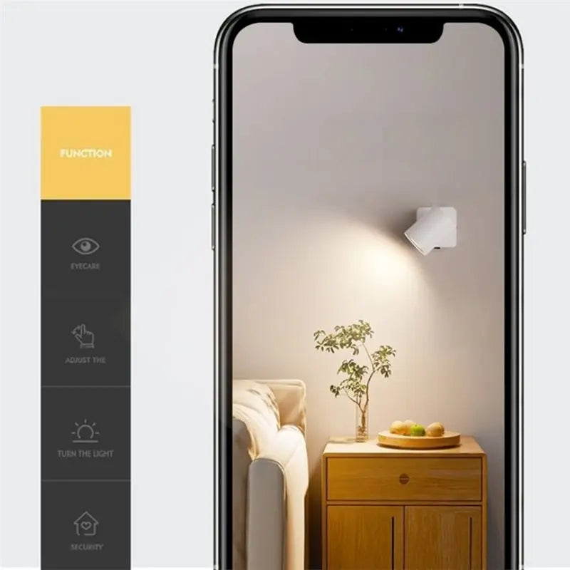 Modern Rotatable LED Wall Light 6W GU10 Indoor Reading Lamp