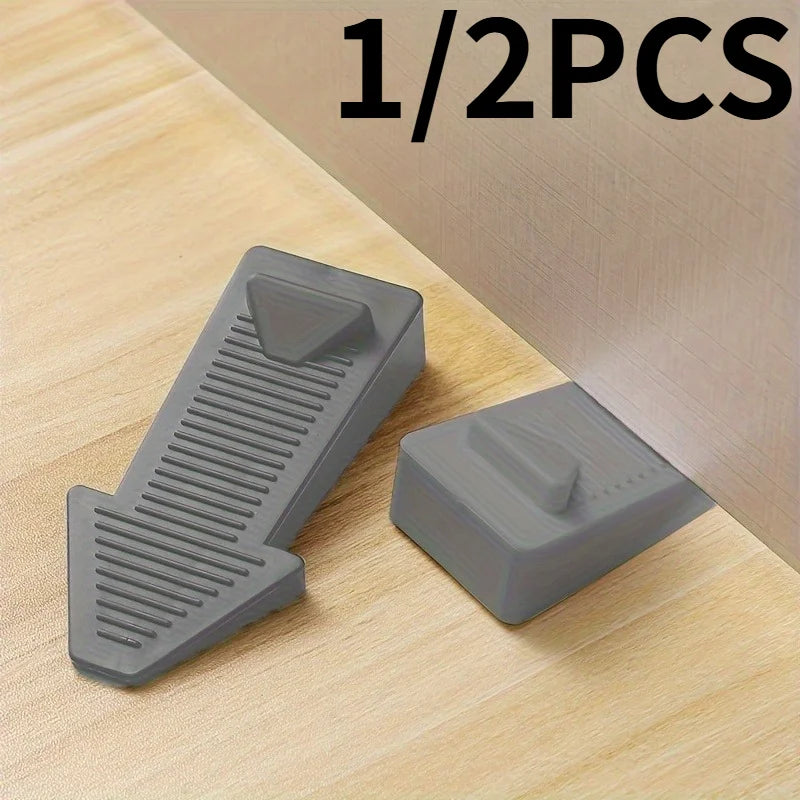 Heavy-Duty Stackable Floor Door Stoppers – Draft Blocker