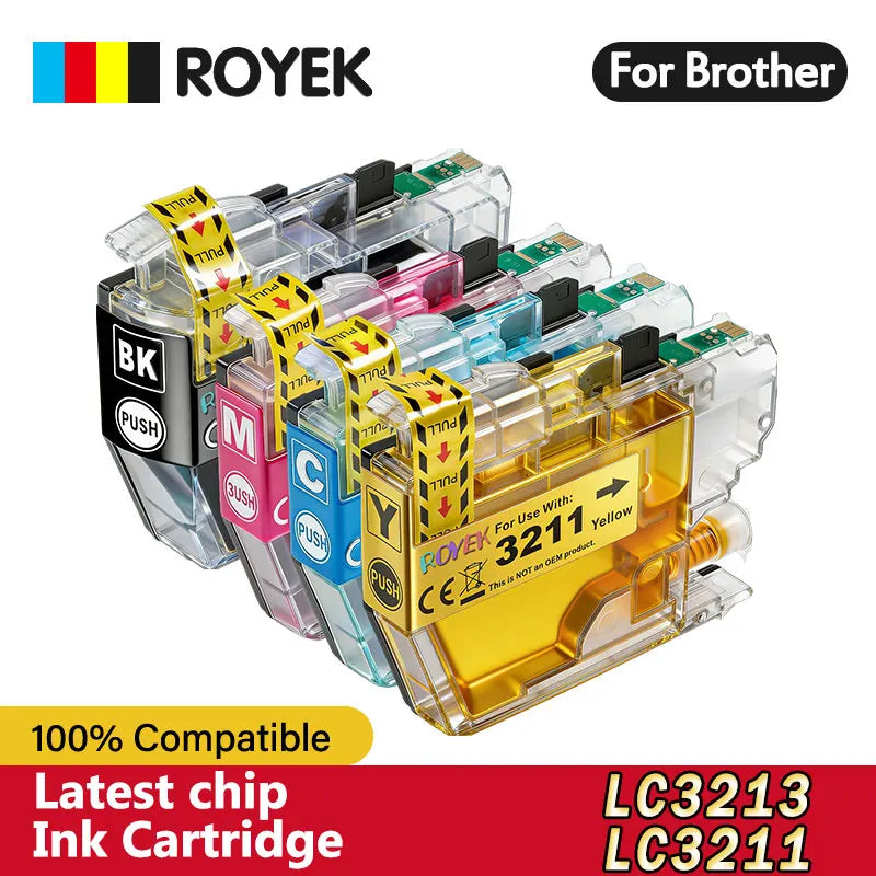 LC3211 LC3213 XL Compatible Ink Cartridges for Brother