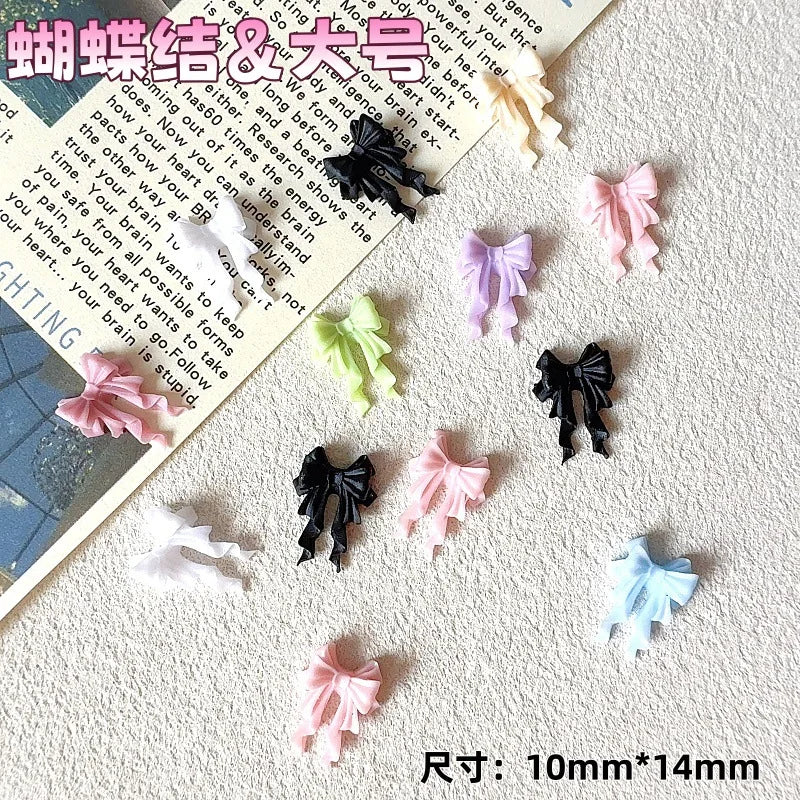 50pcs Kawaii Turtle 3D Flatback Resin Nail Art Charms DIY
