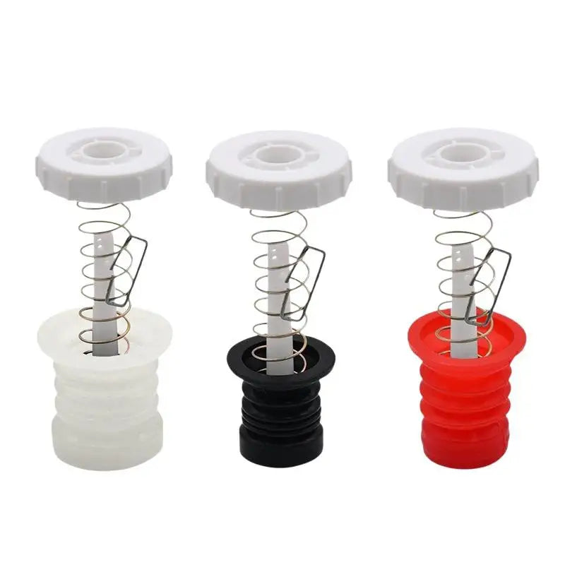 Washing Machine Drain Valve Plug Set – Rubber Seal & Spring