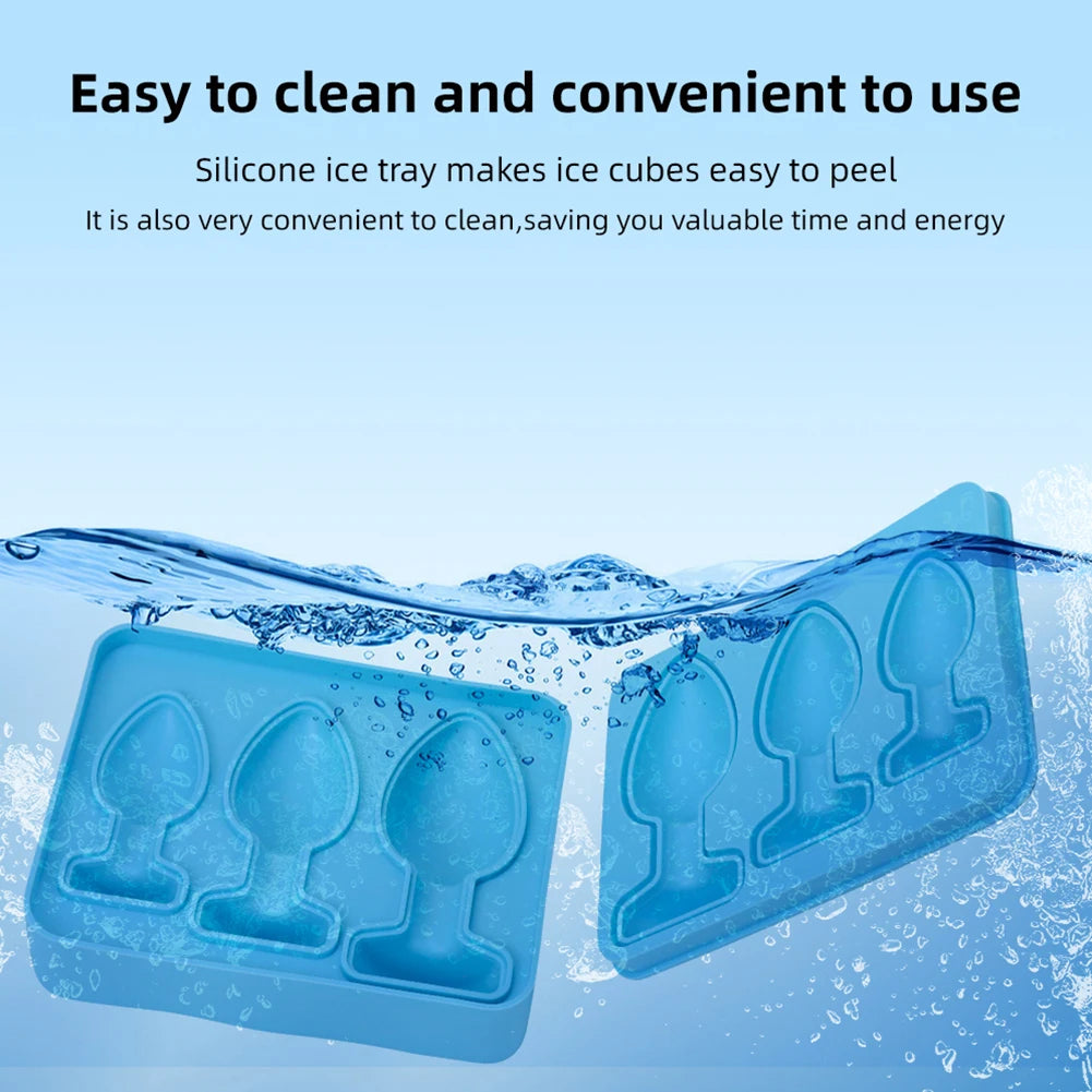 Novelty Silicone Ice Cube Mold – Fun Shape for Cocktails