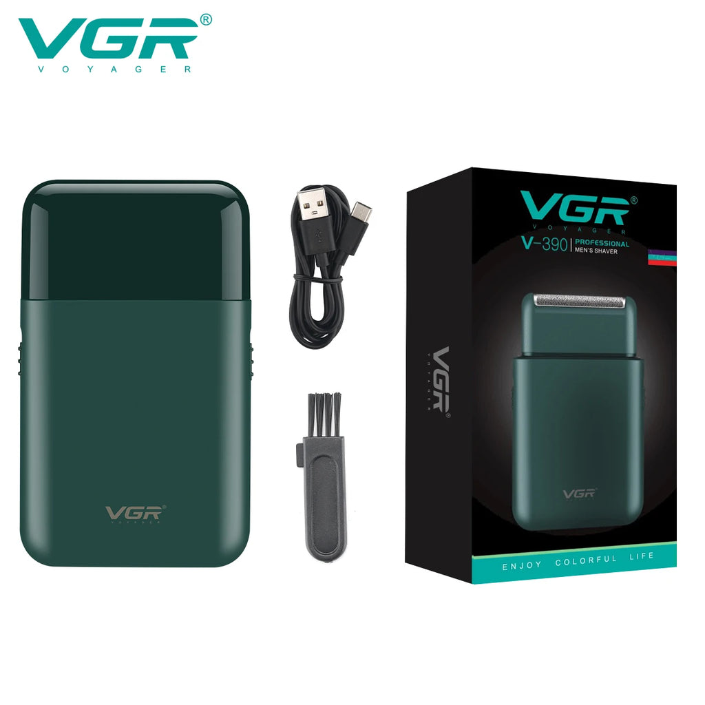 VGR V-390 Mini Electric Shaver & Beard Trimmer for Men
