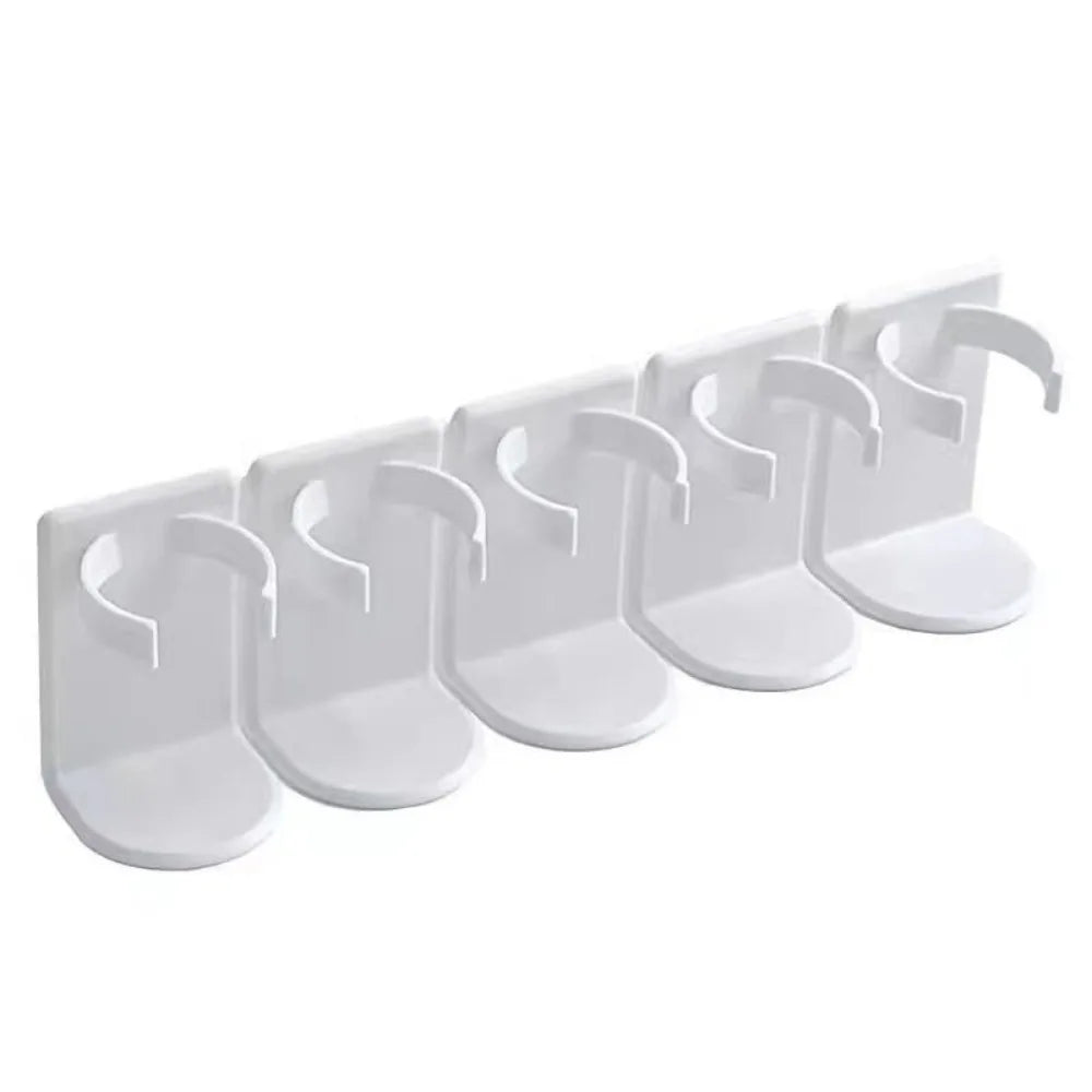 Wall Mounted Spice Jar Holder – No-Drill Self-Adhesive Rack