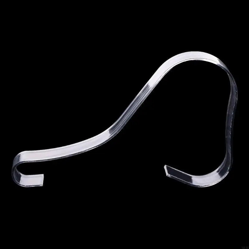 Clear Acrylic Shoe Display Rack Stand with Hanging Hook