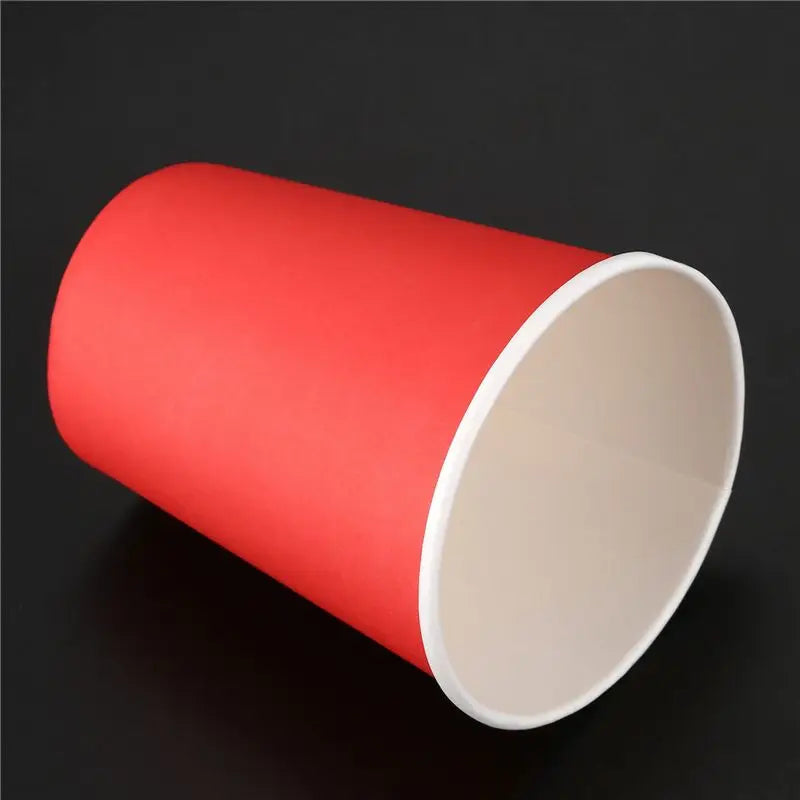 80-Pack 9oz Red Paper Cups – Party & Catering Tableware