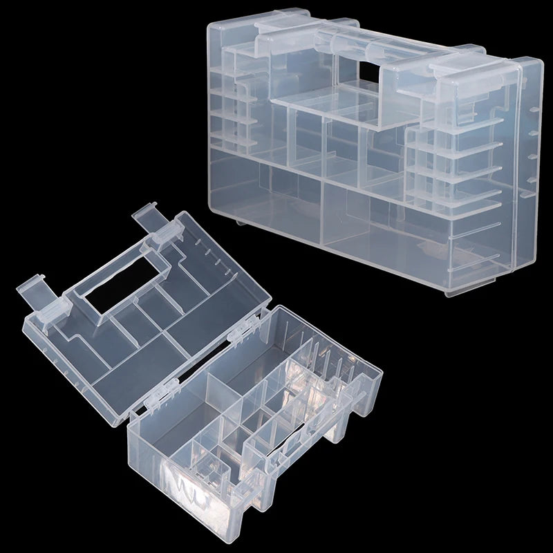 Plastic Battery Storage Case Organizer – AA AAA 9V Holder