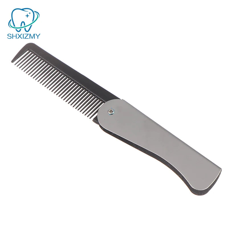 Portable Foldable Pocket Hair & Beard Comb – Compact Grooming