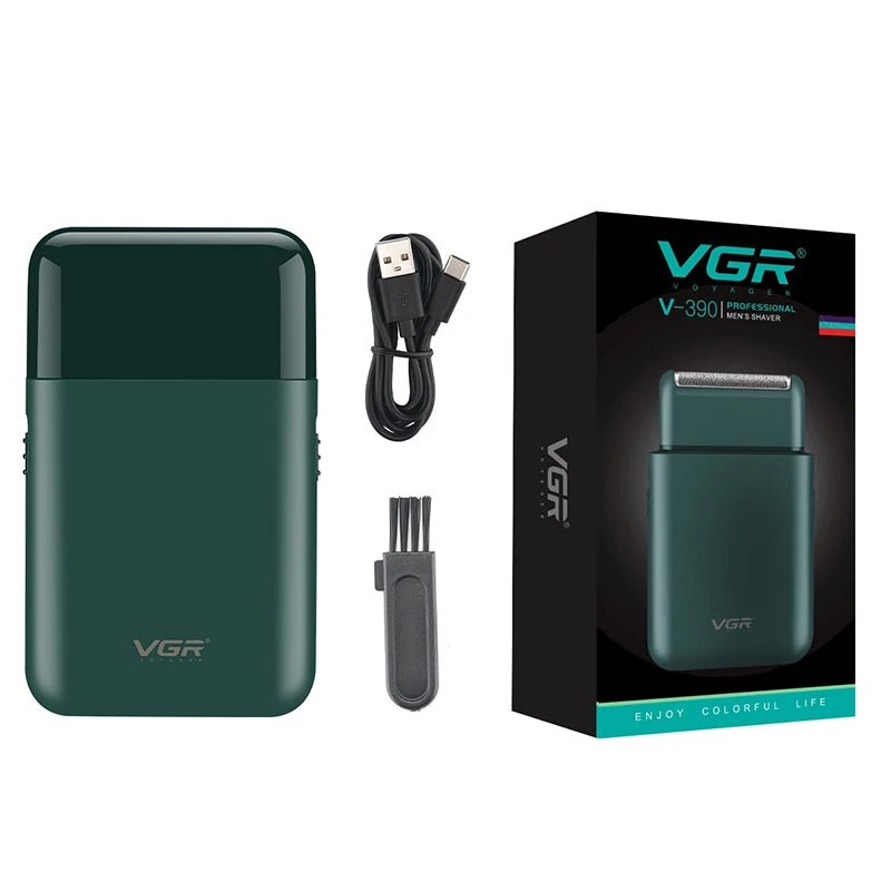 VGR V-390 Mini Electric Shaver & Beard Trimmer for Men