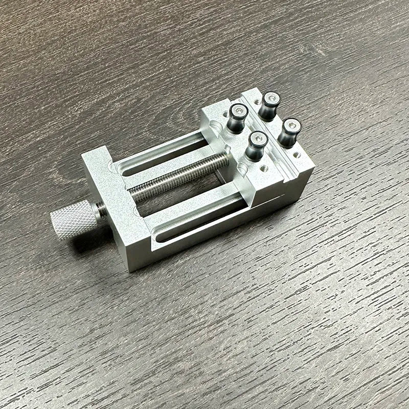 Mini Drill Press Vise Rubber Soft Jaws 0–47mm | VIBE