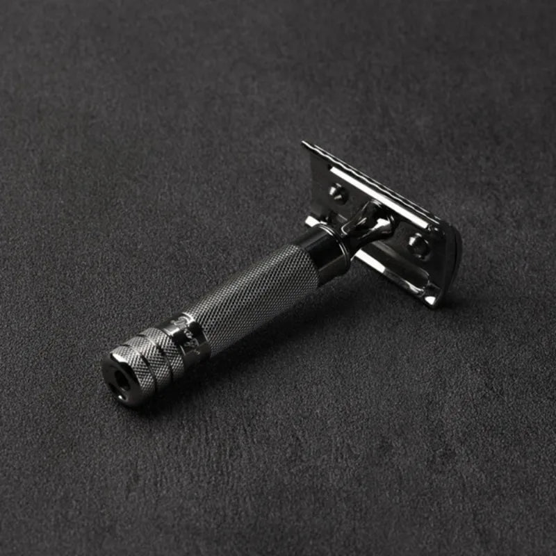 Yaqi Diagonal Slant Safety Razor – 316 Steel, 0.35mm Blade Gap