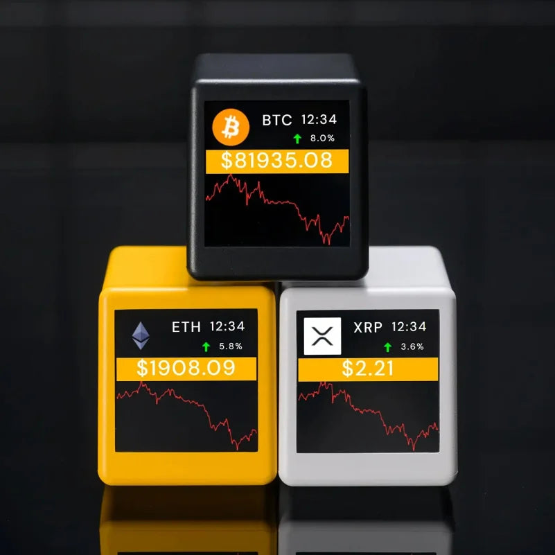 Bitcoin & Crypto Price Tracker Desktop Display – 300 Coins