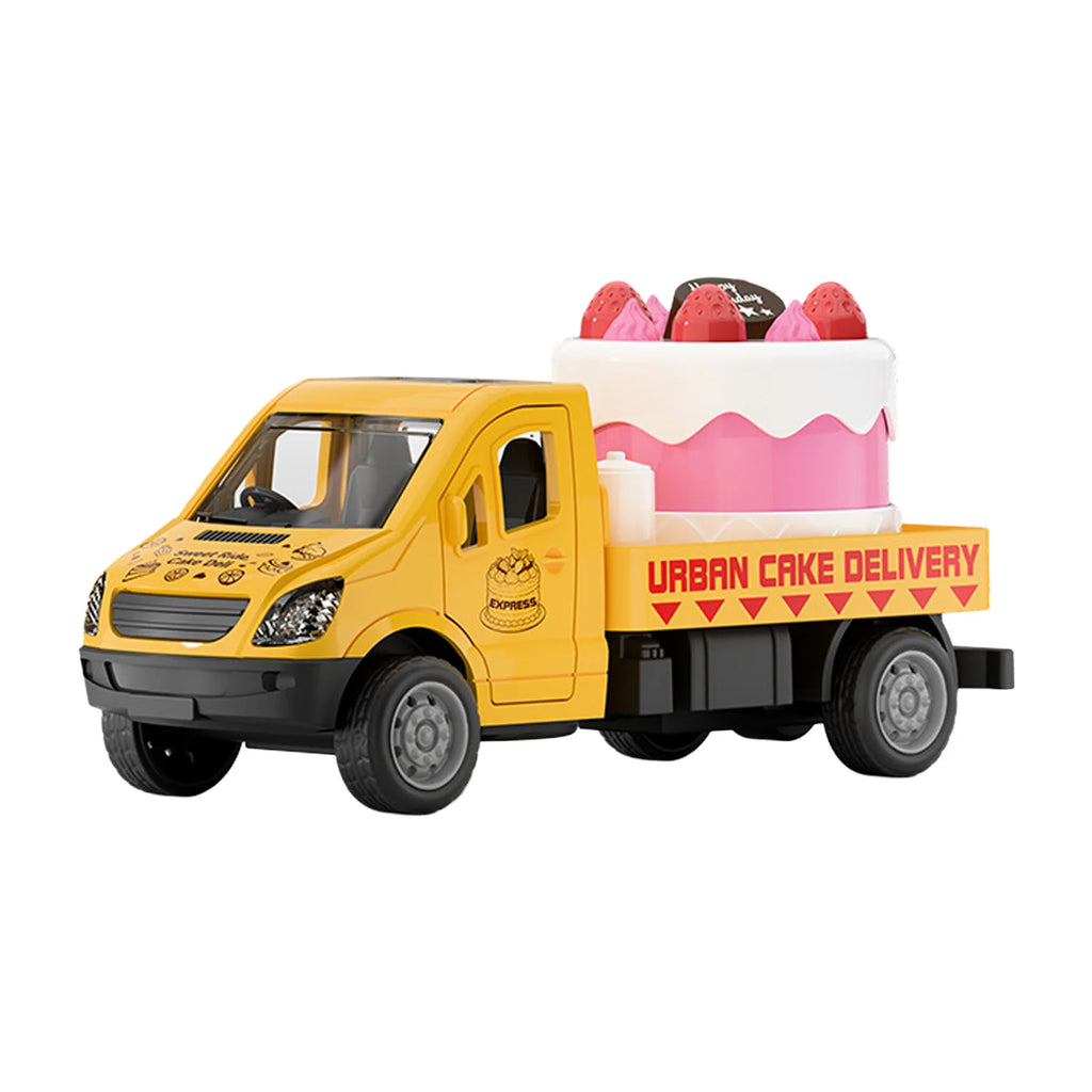 Mini Pull-Back Inertia Toy Car – Cake Topper & Kids Play