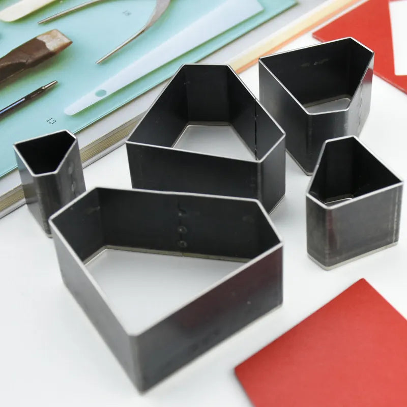 VIBE 5-Piece Shape Knife Die Set – DIY Leather Crafting Tool