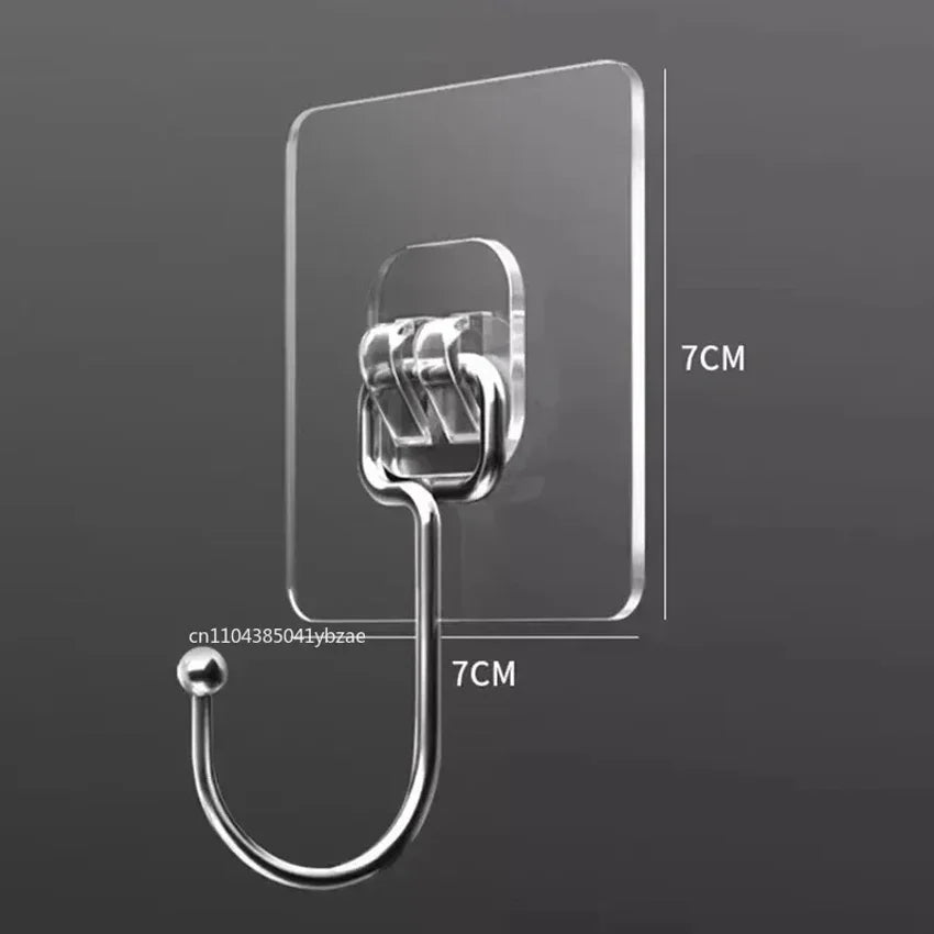 Rotating Self Adhesive Waterproof Wall Hooks – Kitchen & Bath