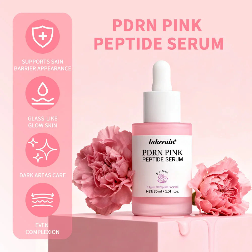 PDRN Pink Peptide Glow Serum – Salmon DNA Korean Skincare