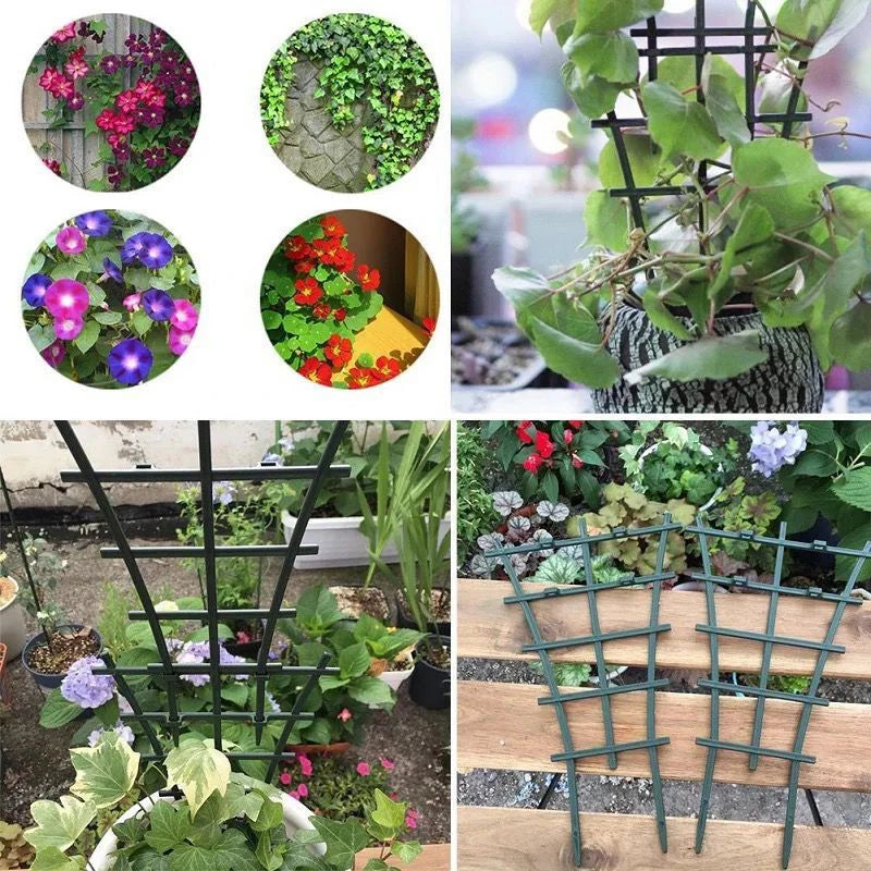 Stackable Plastic Plant Trellis for Climbing Potted Plants