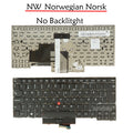 AZUBAY Multi-Language Keyboard for Lenovo ThinkPad E430S S430