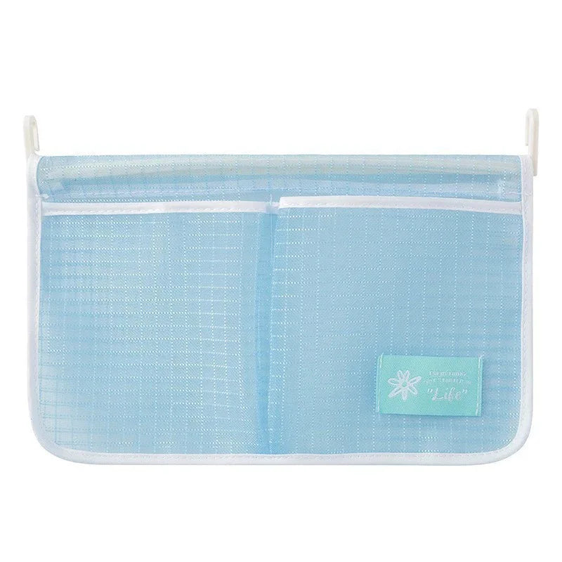 Double Compartment Fridge Hanging Mesh Organizer for Spices