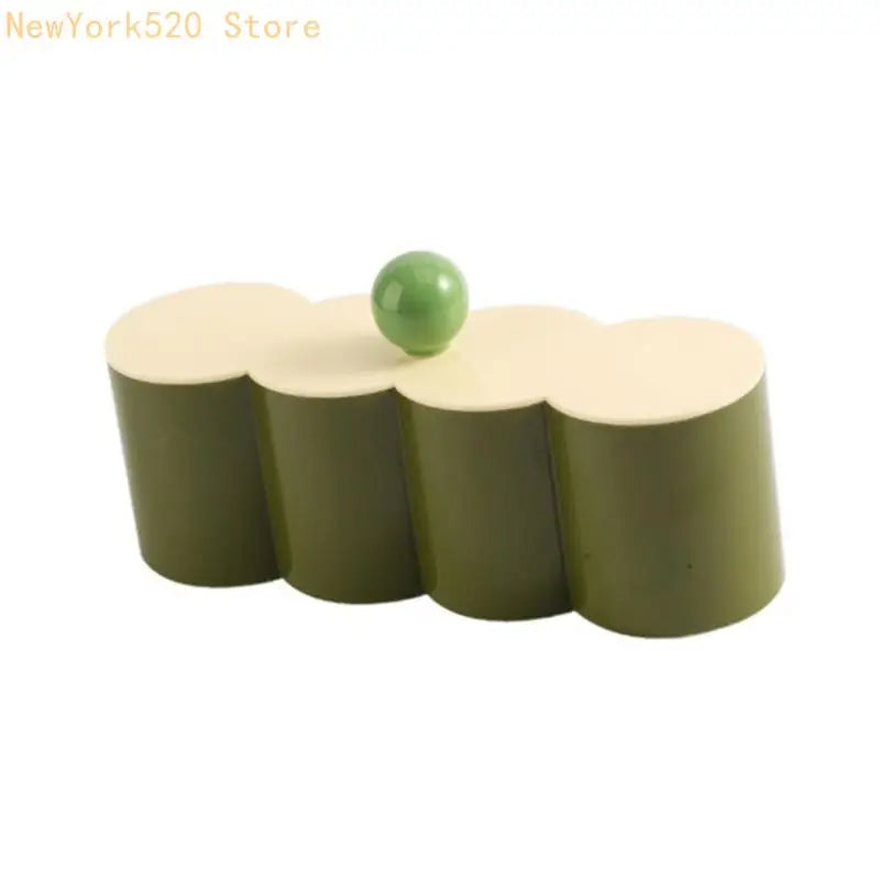 Dustproof Desktop Storage Box with Lid | Desk Organizer