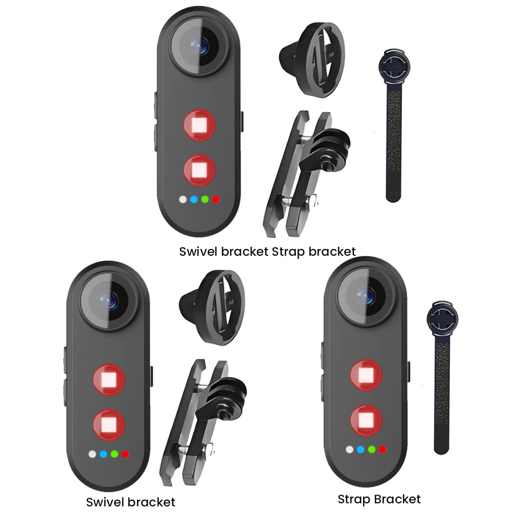 150° HD Bicycle Dash Cam Radar Tail Light – 1080P Camera