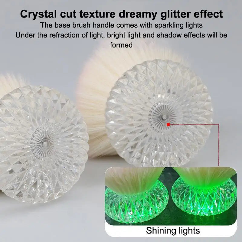 Flower Shape Nail Dust Brush – Soft Manicure Cleaning Tool